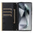 For Samsung Galaxy S25 Ultra Case Suction Cup PU Leather Wallet Phone Cover with Straps - Black - 2