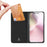 DUX DUCIS Skin Pro Series For iPhone 17e / 16e Case Leather Stand Cover Card Holder - Black - 2