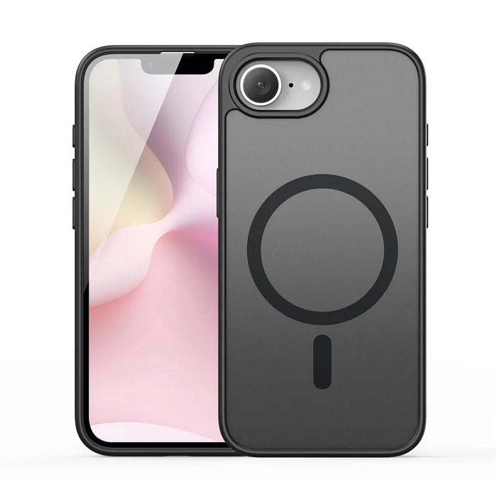 DUX DUCIS For iPhone 17e / 16e Case  Yind Series PC+TPU Phone Cover Compatible with MagSafe - Black - 1