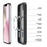 DUX DUCIS For iPhone 17e / 16e Case  Yind Series PC+TPU Phone Cover Compatible with MagSafe - Black - 4