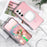 For Samsung Galaxy S25+ / S24+ Magnetic Case Small Wavy Edge PC + TPU Phone Cover - Pink - 2