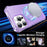For iPhone 16 Pro Case Compatible with MagSafe Small Wavy Edge PC + TPU Phone Cover - Purple - 2