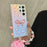 For Samsung Galaxy S25 Ultra Case Flower Pattern IMD TPU Phone Cover with Chain - 5