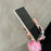 For Samsung Galaxy S25 Ultra Case Flower Pattern IMD TPU Phone Cover with Chain - 6