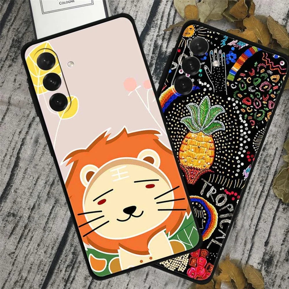 For Samsung Galaxy A26 5G Case Pattern Printing Soft TPU Cell Phone Cover - Splendid Butterfly - 5