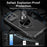 For ZTE nubia Red Magic 9 Pro 5G / 9 Pro+ 5G Magnetic Case TPU + PC Rotary Kickstand Phone Cover - 4