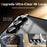 For Samsung Galaxy S25 Magnetic Case Metal Frame Matte Phone Cover - Black - 3