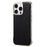 For iPhone 16 Pro Max Case Compatible with MagSafe Genuine Cow Leather + PC Phone Cover - Black - 1
