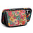 For iPhone 16 Magnetic Case with Detachable Zipper Card Bag Flower Leather Back Cover - Green - 2