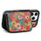 For iPhone 16 Pro Max Magnetic Case with Detachable Zipper Card Bag Flower Leather Back Cover - Green - 2