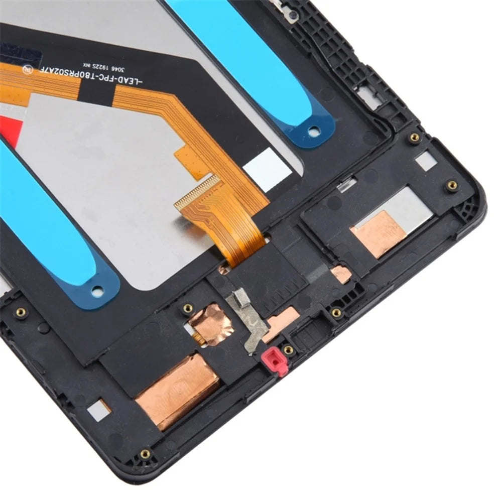 For Samsung Galaxy Tab A 8.0 (2019) SM-T290 (Wi-Fi) Grade C LCD Screen and Digitizer Assembly + Frame Part ( Without Logo ) - Black - 4