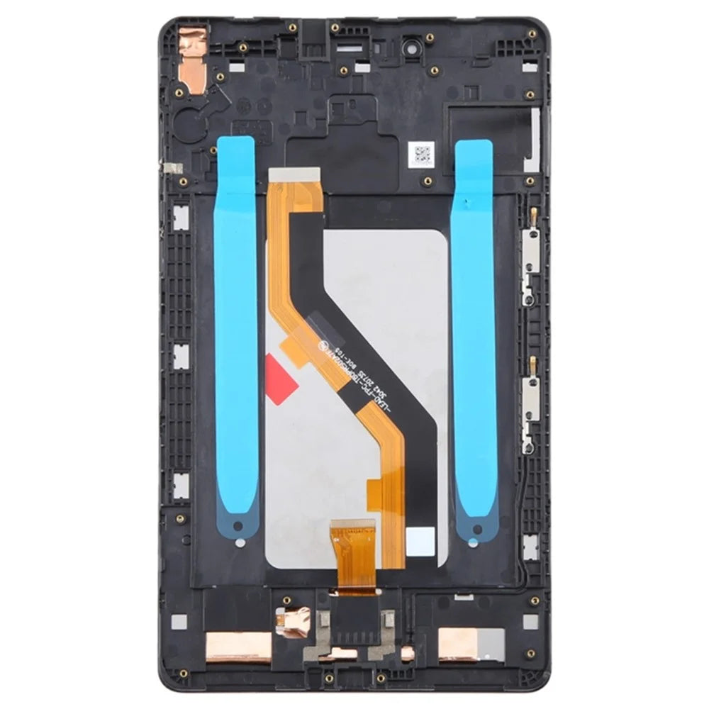 For Samsung Galaxy Tab A 8.0 (2019) SM-T295 (LTE) Grade C LCD Screen and Digitizer Assembly + Frame Part ( Without Logo ) - Black - 3