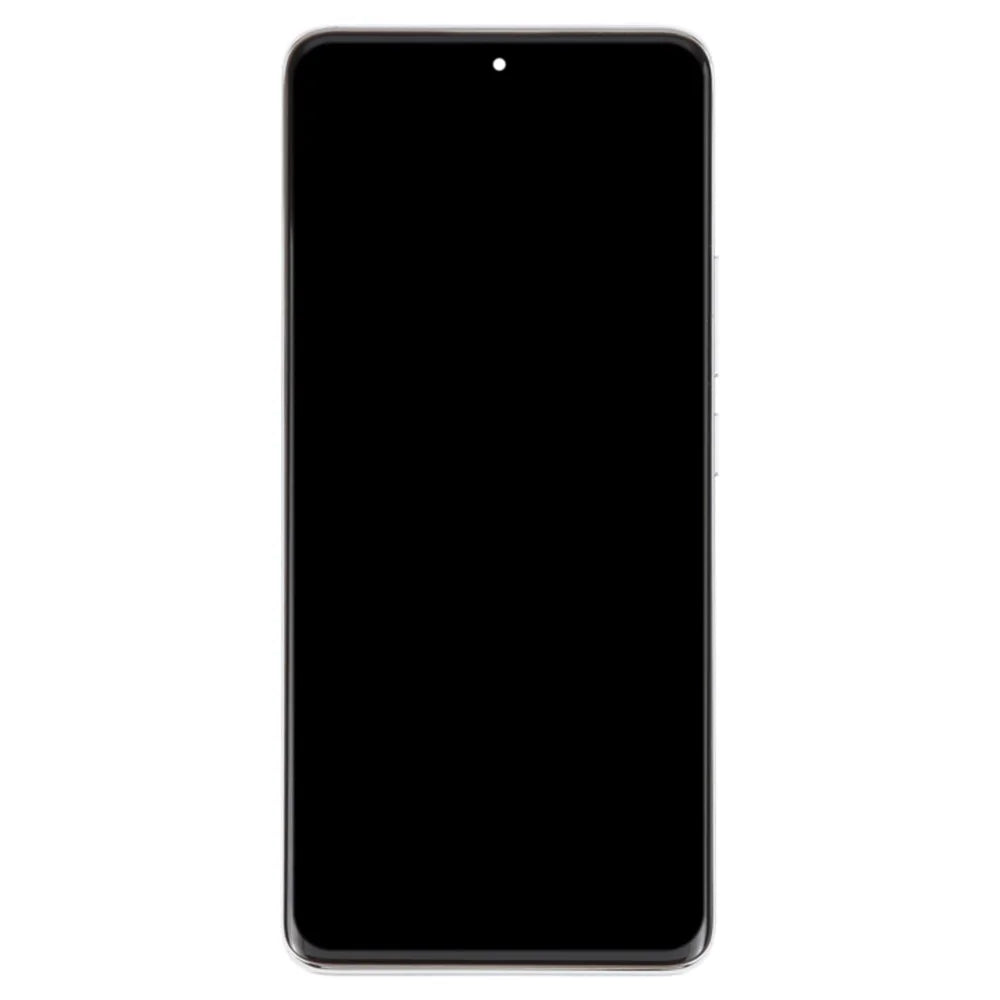 For Xiaomi Redmi Note 14 Pro+ 5G OEM Grade S AMOLED Screen and Digitizer Assembly + Frame (Without Logo) - Silver - 2