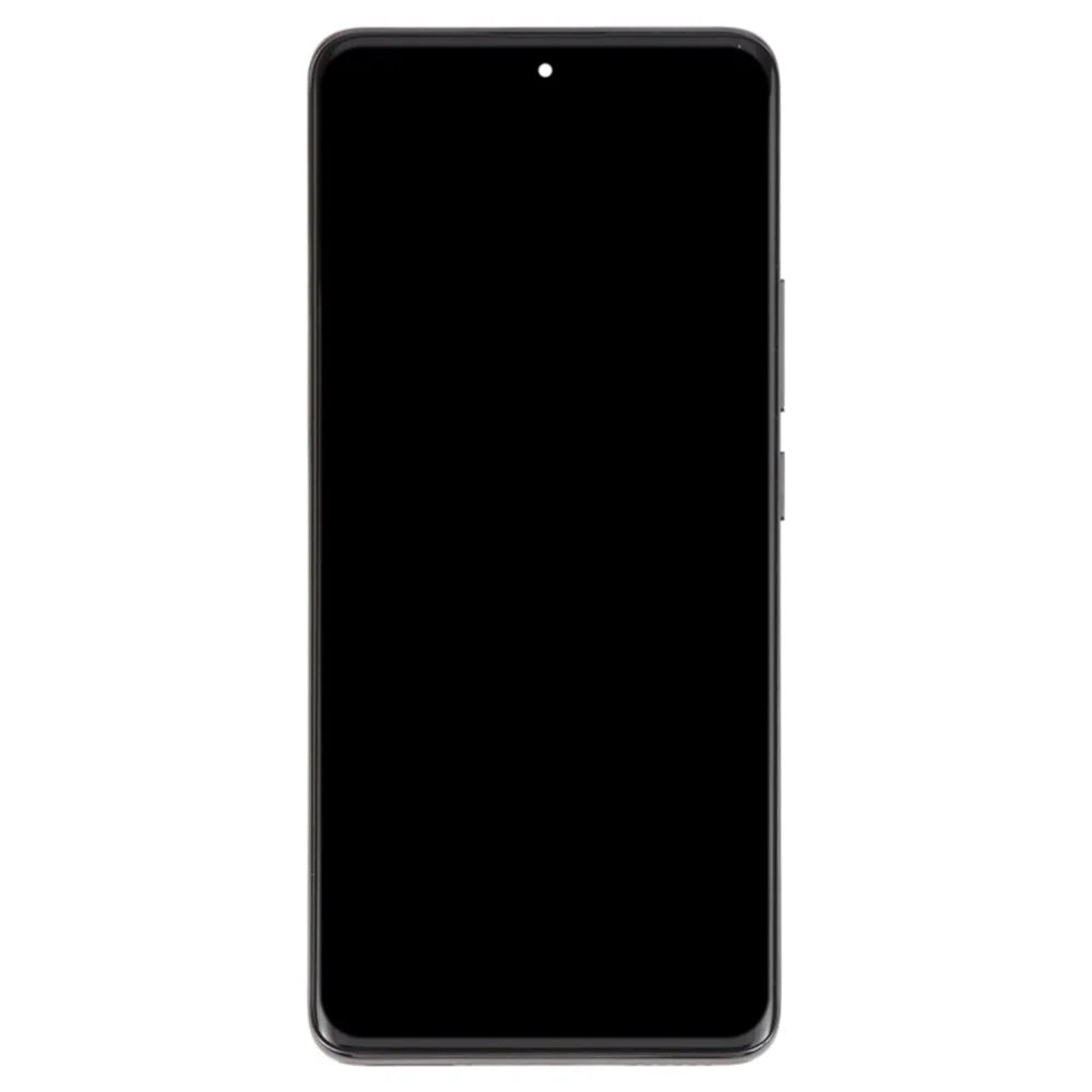 For Xiaomi Redmi Note 14 Pro 5G / Poco X7 5G OEM Grade S AMOLED Screen and Digitizer Assembly + Frame (Without Logo) - Black - 2