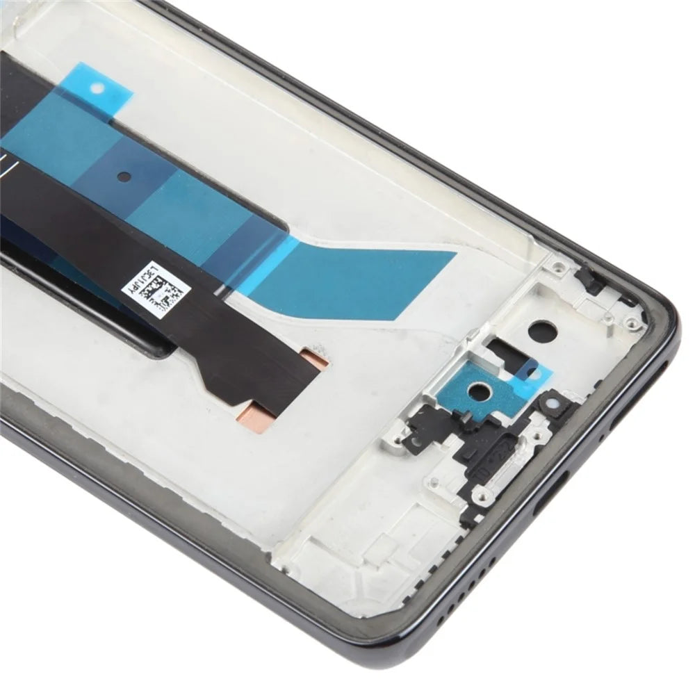 For Xiaomi Redmi Note 14 Pro 5G / Poco X7 5G OEM Grade S AMOLED Screen and Digitizer Assembly + Frame (Without Logo) - Black - 4