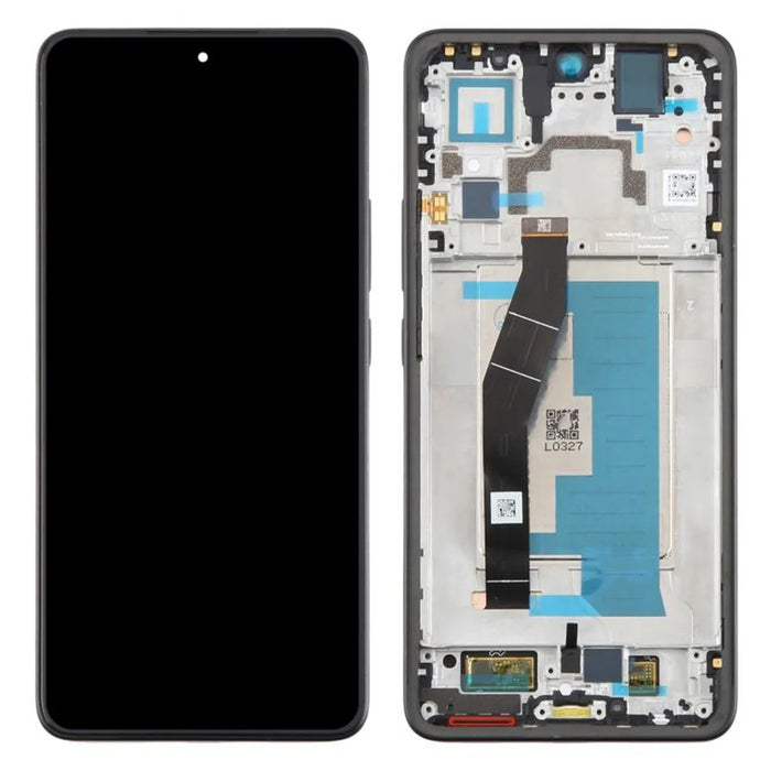 For Xiaomi 14T OEM Grade S OLED Screen and Digitizer Assembly + Frame (Without Logo) - Black - 1