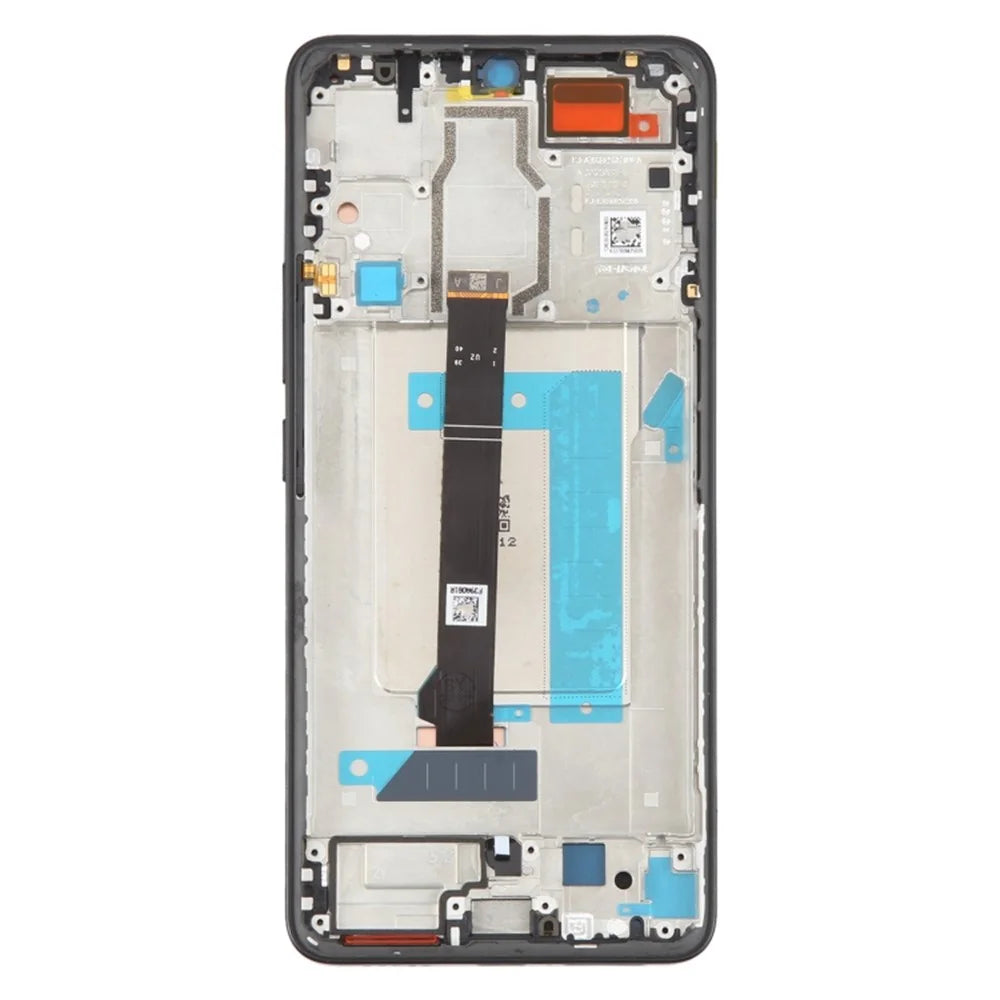 For Xiaomi Redmi Turbo 3 5G / Poco F6 5G OEM Grade S AMOLED Screen and Digitizer Assembly + Frame (Without Logo) - Black - 3