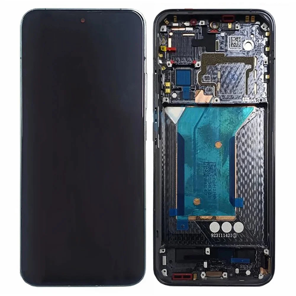 For Xiaomi 14 OEM Grade S LTPO OLED Screen and Digitizer Assembly + Frame (Without Logo) - Black - 1