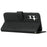 For Samsung Galaxy A36 5G Phone Case Leather Stand Protective Cover - Black - 3
