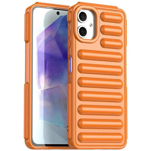 For Samsung Galaxy A06 4G Case Protective TPU Phone Cover - Orange - 1
