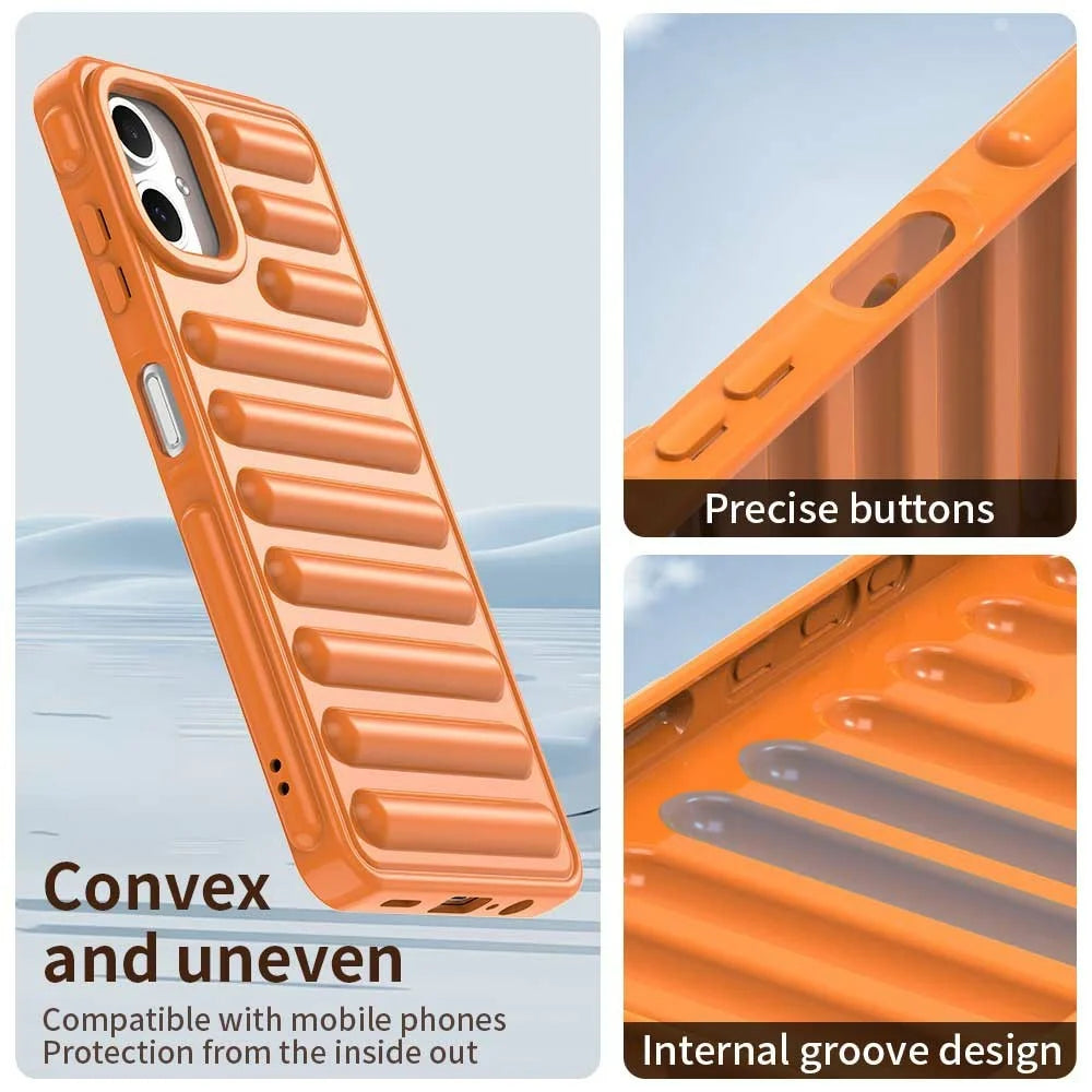 For Samsung Galaxy A06 4G Case Protective TPU Phone Cover - Orange - 5