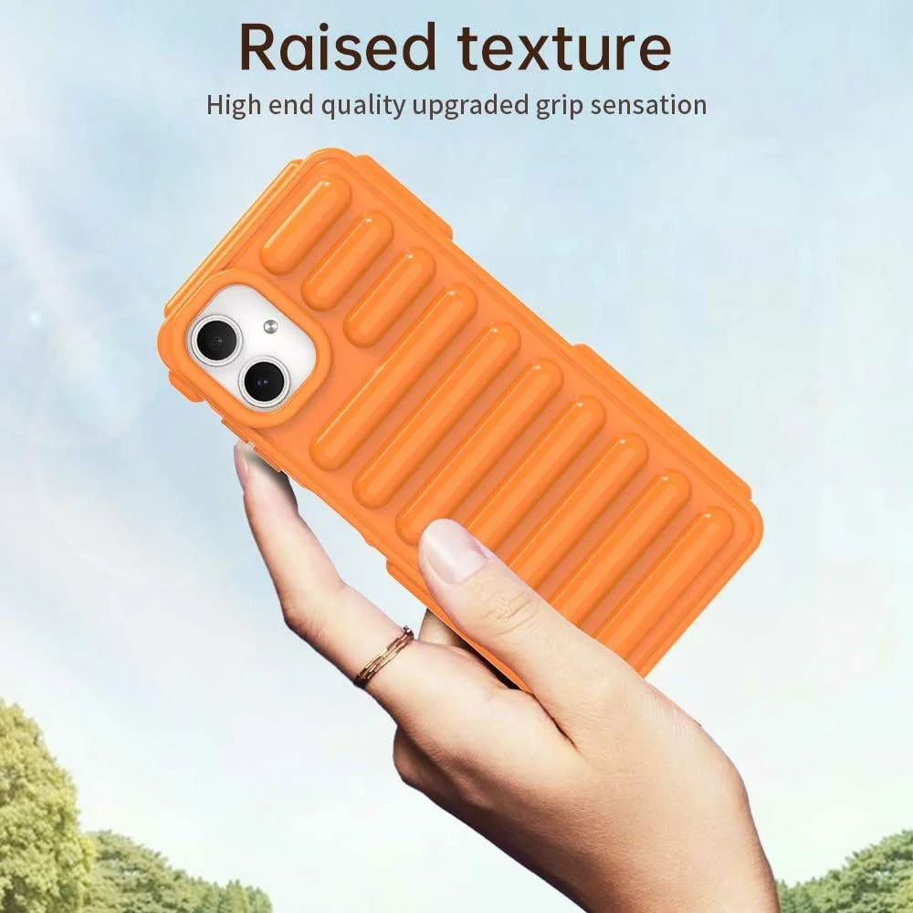 For Samsung Galaxy A06 4G Case Protective TPU Phone Cover - Orange - 6