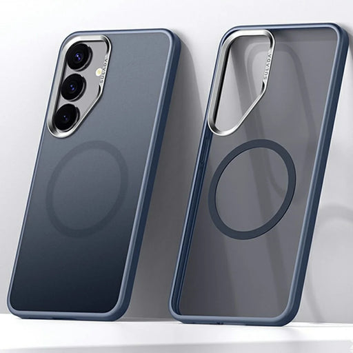SULADA For Samsung Galaxy S25+ Case Magnetic Case PC + TPU Phone Cover - Blue - 1