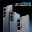 SULADA For Samsung Galaxy S25 Ultra Magnetic Case PC + TPU Phone Cover - Blue - 2