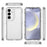For Samsung Galaxy S25  /  S24 Case Anti Scratch Acrylic TPU Clear Phone Cover - 6