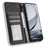 For ZTE nubia Focus Pro Leather Case Wallet Stand Retro Texture Phone Cover - Black - 2