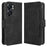 For Oukitel C58 Pro / C58 Leather Case Phone Wallet Cover with Multiple Card Slots - Black - 1