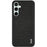IMAK Ruiyi Series for Samsung Galaxy S24 FE Case Fabric Texture Leather+PC Phone Back Cover - Black - 5