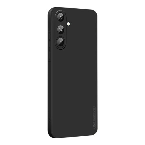 PINWUYO For Samsung Galaxy A36 5G Phone Case  Soft Matte TPU Mobile Back Cover - Black - 1
