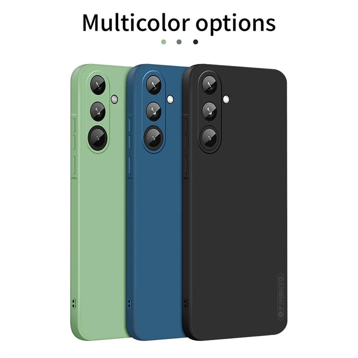 PINWUYO For Samsung Galaxy A36 5G Phone Case  Soft Matte TPU Mobile Back Cover - Black - 3