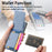 For OnePlus 13 Case with Card Holder Kickstand Leather Back Cover - Blue - 6