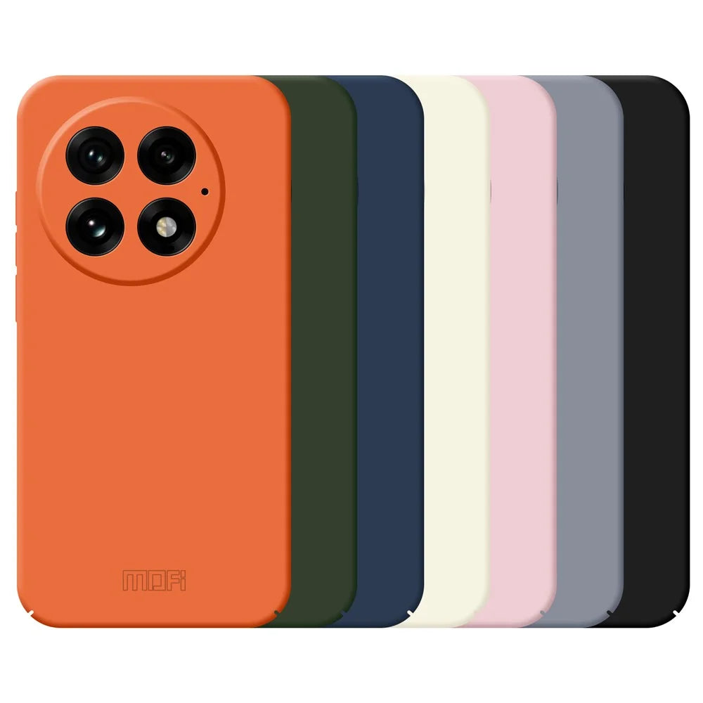 MOFI For OnePlus 13  JK Qin Series Skin-Touch Matte Phone Case Acrylic+TPU Shockproof Cover - Black - 3