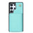 For Samsung Galaxy S25 Ultra Case Tri-Fold Card Holder Kickstand TPU + Leather Back Cover with Shoulder Strap - Green - 6