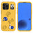 For iPhone 16 Pro Max Case Funny Pattern EVA Protective Phone Cover - Yellow - 1