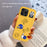 For iPhone 16 Pro Max Case Funny Pattern EVA Protective Phone Cover - Yellow - 3