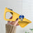 For iPhone 16 Pro Max Case Funny Pattern EVA Protective Phone Cover - Yellow - 4