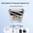 For iPhone 15 Pro Case Compatible with MagSafe Suction Cup Kickstand PC Phone Cover - Titanium - 2