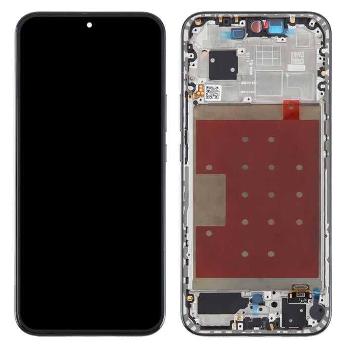 For Huawei nova 12 5G OEM Grade S OLED Screen and Digitizer Assembly + Frame (Without Logo) - Black - 1