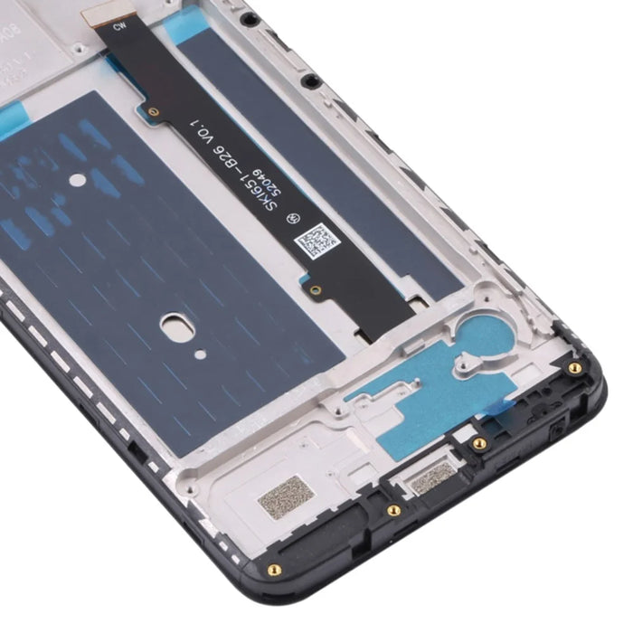 For ZTE Blade A51 Grade C LCD Screen and Digitizer Assembly + Frame Part (Without Logo) - 5