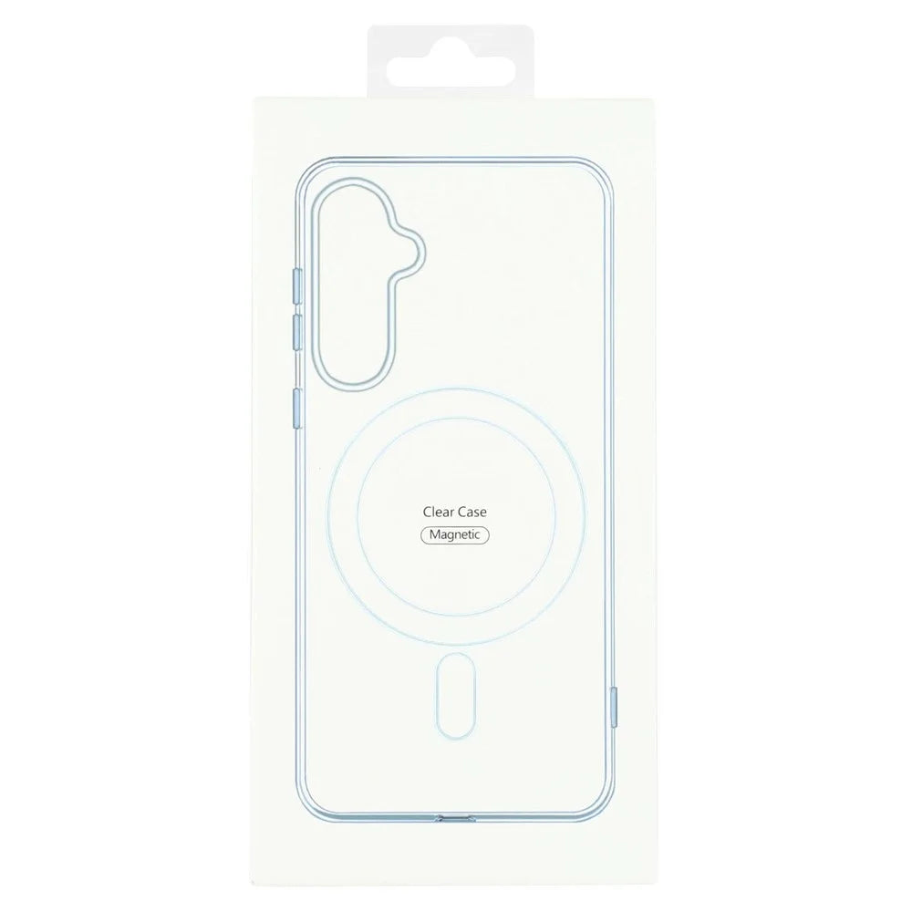 For Samsung Galaxy A36 5G Magnetic Case TPU + Acrylic Clear Phone Cover - 5