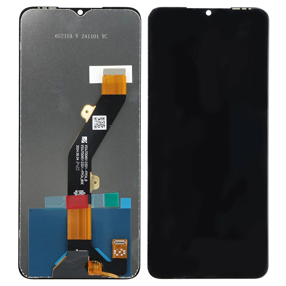 For itel A50C Grade C LCD Screen and Digitizer Assembly Replacement Part (Without Logo) - 1