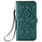 For Oukitel C58 Pro  /  C58 Wallet Case Dot Pattern Imprint PU Leather Phone Cover - Green - 6