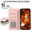 For OnePlus 13R 5G / Ace 5 5G Case RFID Blocking Flip Leather Phone Cover - Pink - 5