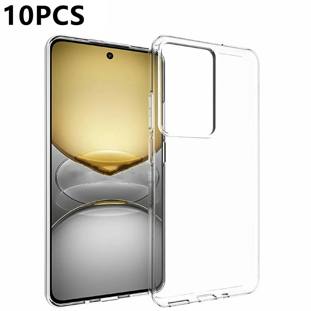 10Pcs / Pack For Realme C75 4G Case Watermark Free TPU Protective Clear Phone Cover - 1