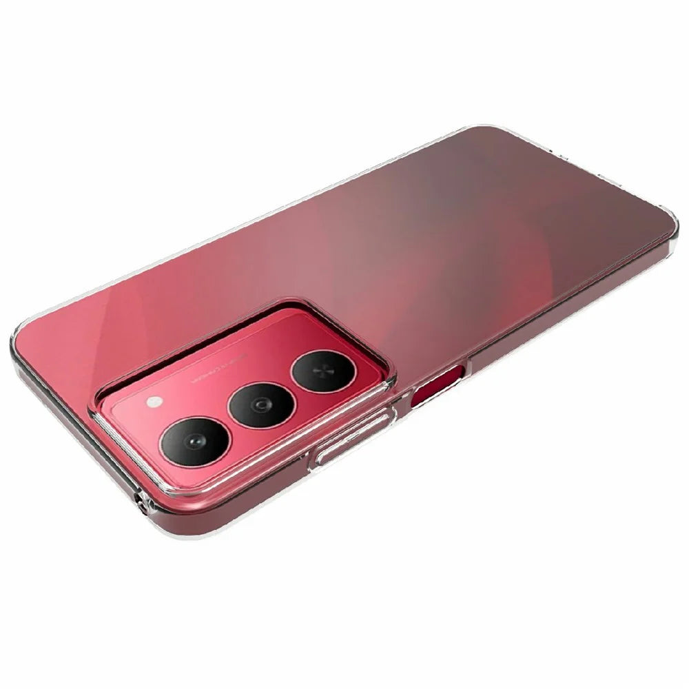 10Pcs  /  Pack For Realme 14x 5G  /  Realme V60 Pro 5G Case Watermark Free TPU Protective Clear Phone Cover - 2