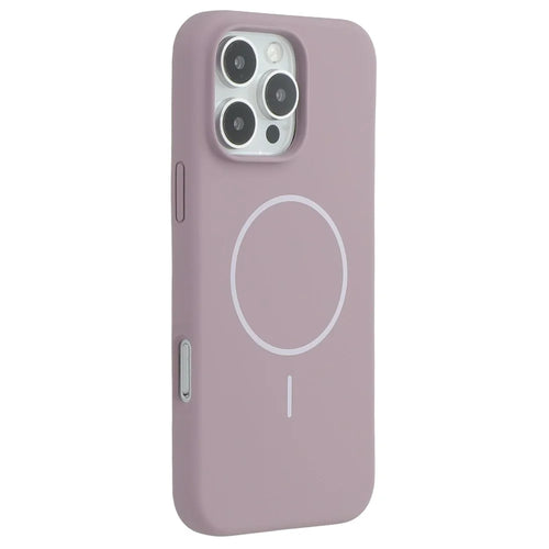 X-LEVEL For iPhone 16 Pro Case Compatible with MagSafe Liquid Silicone Phone Back Cover Skin Touch - Purple - 1